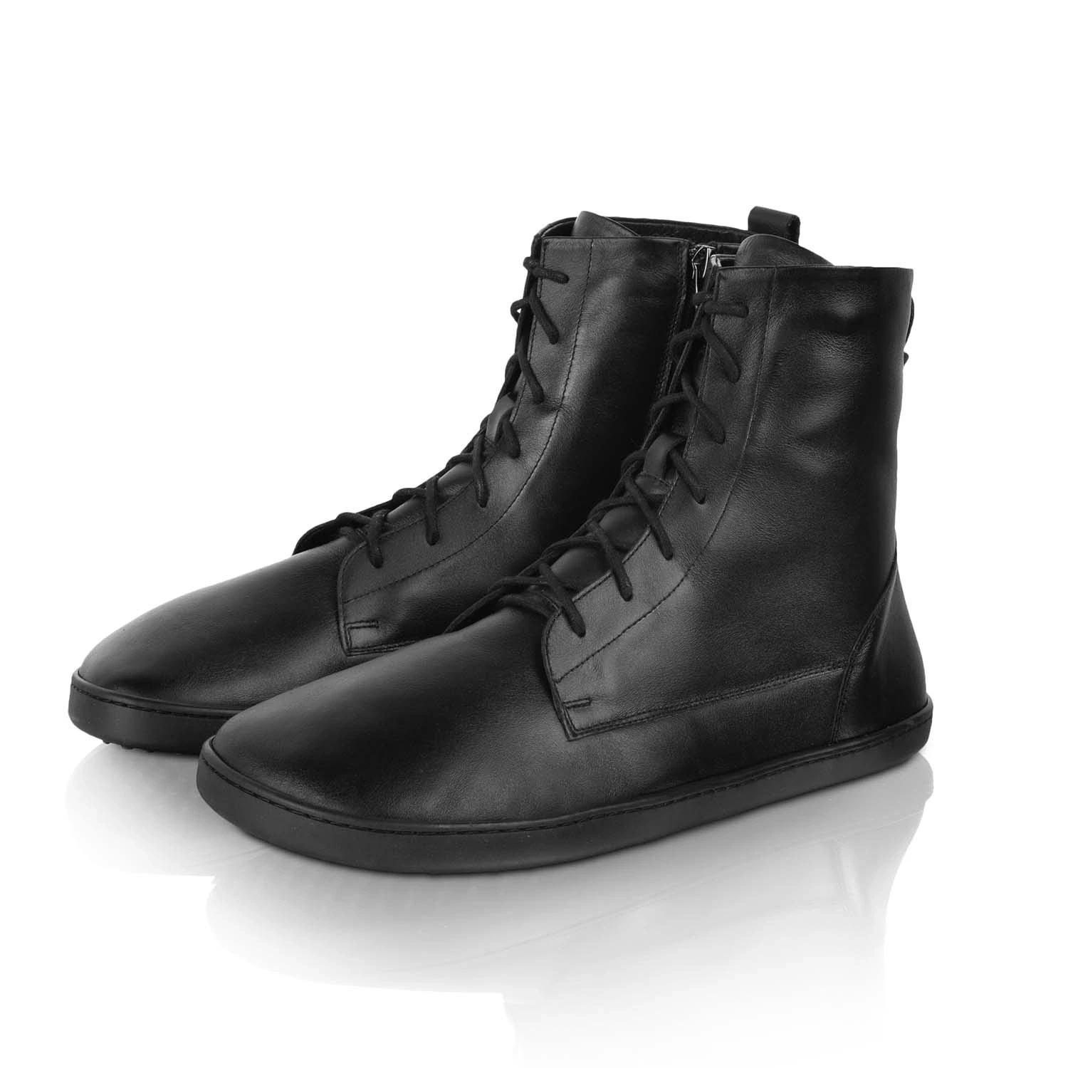 Босоногие ботинки Shapen COZY Smooth — гладкий чёрный, фото 5