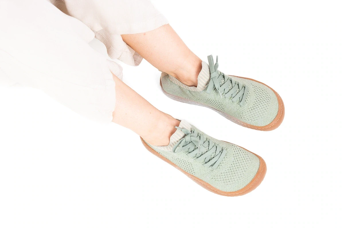Босоногие кроссовки Sambas the bambas Essence Ayla — мятные, фото 2