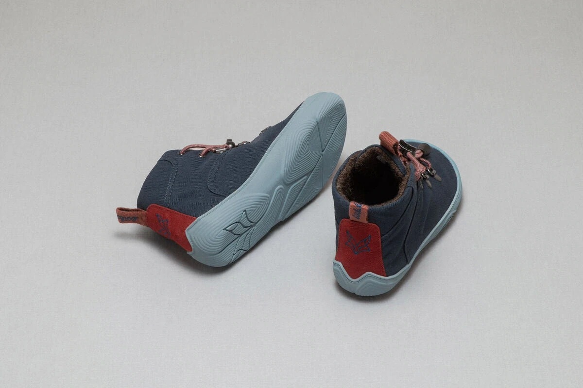 Босоногие ботинки Wildling Tejo для детей — черничный, фото 5