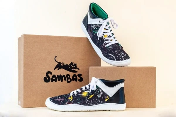 Босоногие ботинки Sambas the bambas Unión — с рисунком
