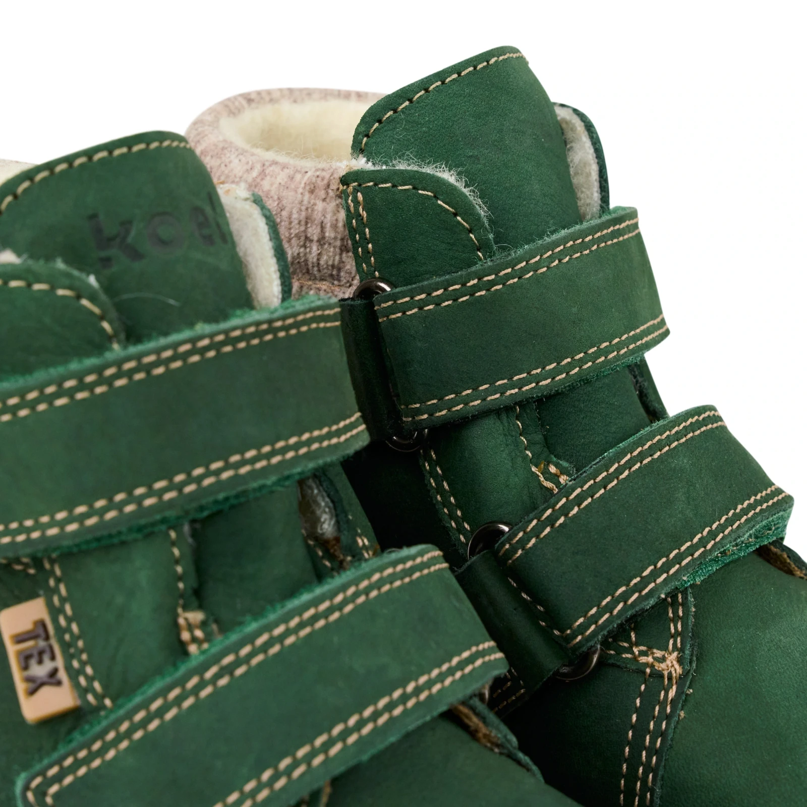 Ботинки Koel DEAN 2.0 WP Wool — зелёный, фото 4
