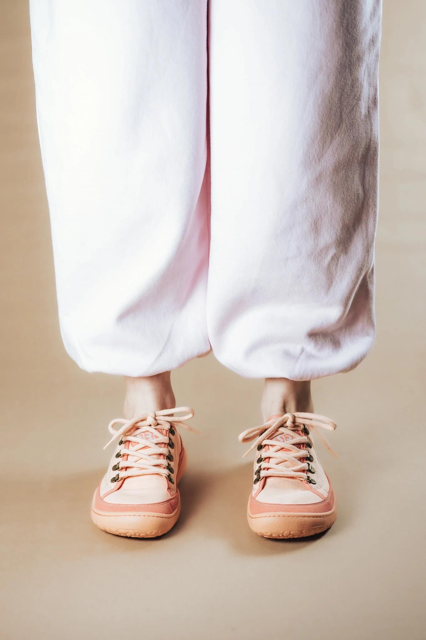 Босоногие кеды Sambas the bambas Peach — персиковые, фото 4